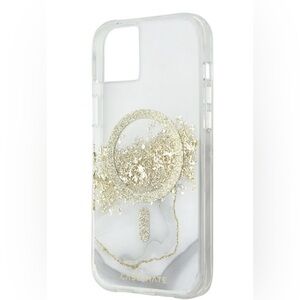 Case-Mate Karat Marble Phone Case, Clear, Gold, & Marble. iPhones- 13, 14 & 15